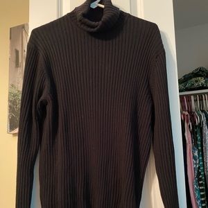 Black Men’s Turtleneck Sweater